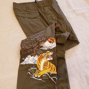 Ralph Lauren RLX embroidered cargo pants